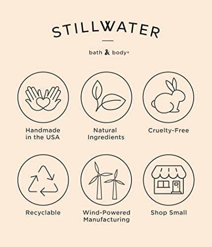 Stillwater Bath And Body Nag Champa Odor Eliminating Scented Candle For Home - Non-Toxic, Long Lasting, All Natural Soy Wax Candle - 12.5 Ounce Jar With Lid - Handmade In The Usa #TOP5