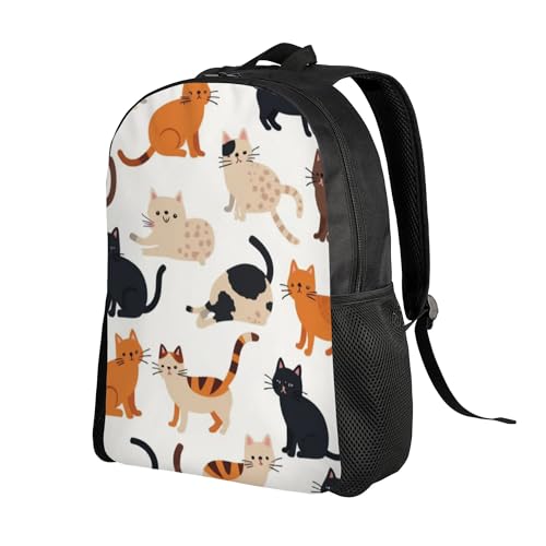 Backpack Travel Backpack For Women Men Cats Lightweight, Large Capacity Backpack For Adult 16 Inch2