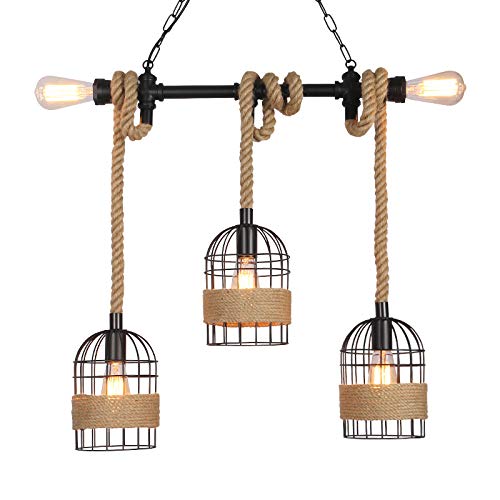 Lustre industriel rétro pour sublimer une pièce sombre - 2