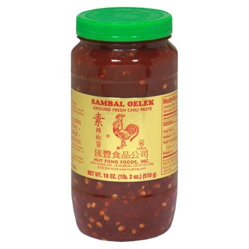 Huy Fong Paste Chili Sambal Oelek Chile Pastes Grocery