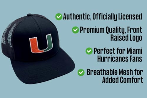 Gorra Trucker Classic Ajustable Mesh University Miami miniatura 7