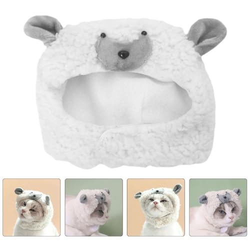 Gorro de orejas de cordero para mascotas Amosfun miniatura 5