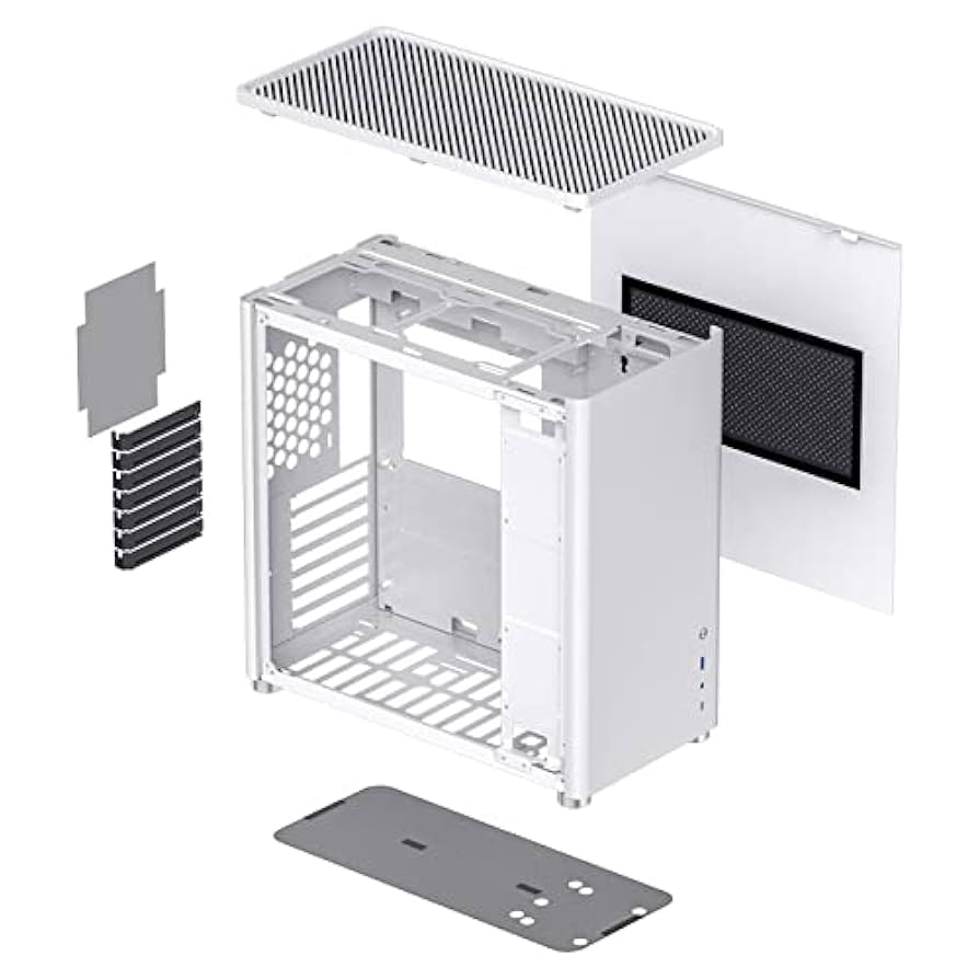PCケース(自作PC用) JONSBO C6 White + JONSBO HP-400S-WH JONSBO C6 ITX White (C6-ITX-WH) | パソコン工房【公式通販】