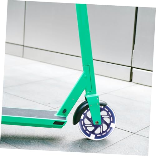 Roues de trottinette électrique en polyuréthane bleu Milisten pour un remplacement élastique
