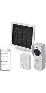 EMOS GoSmart Video-Türklingel Mit App - PoE Oder WLAN, Full HD, Inkl. Zubehör Für Smartes Zuhause
