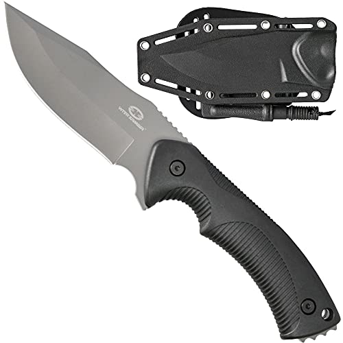 Witharmour Outdoormesser Wasp mit Kunststoffscheide und Feuerstarter