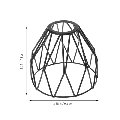 Image of ORFOFE Iron Art Lamp Shade Decorative Ceiling Lamp Accessory for Home Bar and Aisle Simple Chic Design Easy Installation Iron Material for Use
