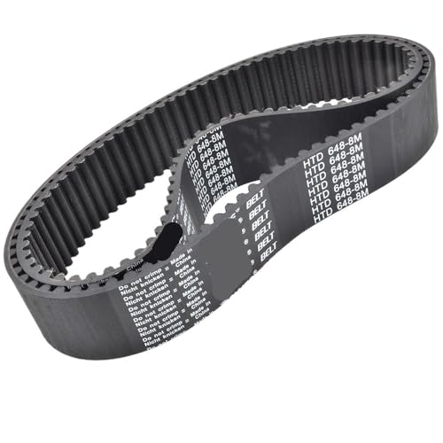 Courroie de distribution HTD 8M caoutchouc 648-8M 81 dents largeur 30mm pour poulie synchrone