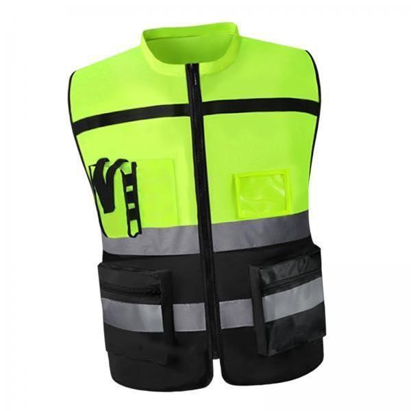 2xHigh Visibility Vest Breathable Work Road Lightweight Safety Reflective Vest XL Yellow|Clothing Shoes & Accessories | Mens Clothing | Casual Shirts-image-25