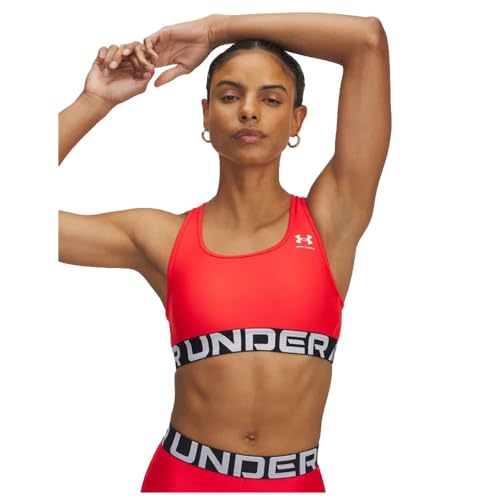 Brassière Under Armour Rouge Femme Authentics haut sport respirant