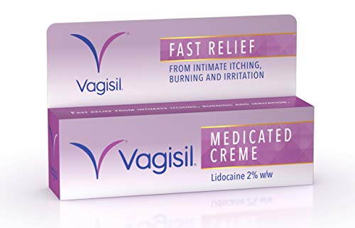Vagisil Medicated Cream Fast Relief from Feminine Itching - 30g