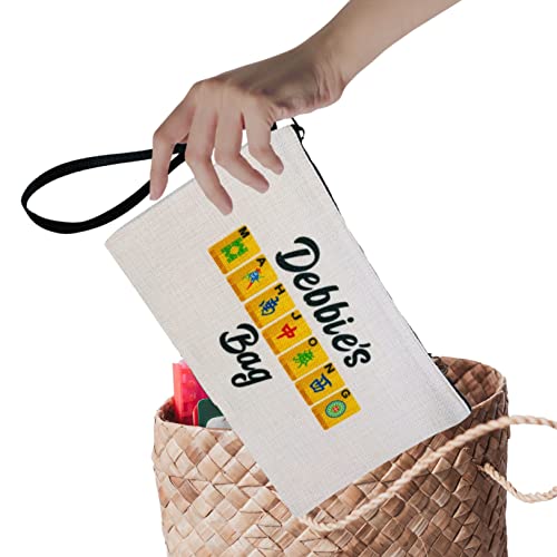 Bolsa personalizada para Mahjong con cierre y correa miniatura 7