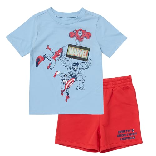 Image of Marvel Boys' T-shirt and Shorts Set