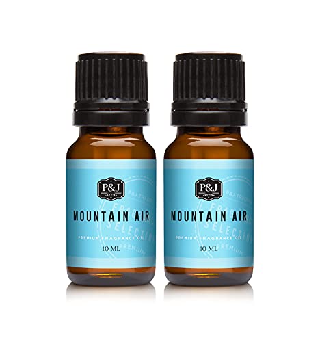 P&J Trading Fragrance Oil | Mountain Air Oil 10ml - Candle Scents for Candle Making, Freshie Scents, Soap Making Supplies, Diffuser Oil Scents
