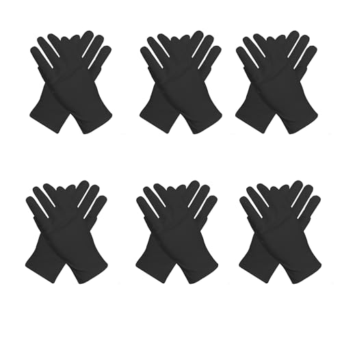 SYAYA Formal Uniform Gloves for Men Women, Magician Glove Breathable & Stretchy for doorman inspection or honor guard U8-YG-W