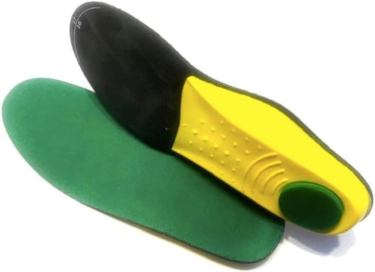 ABUBU Plantar fasciitis insoles, flat feet, heel pain, sports, anatomical, for men and women, made in Spain, (42-43)