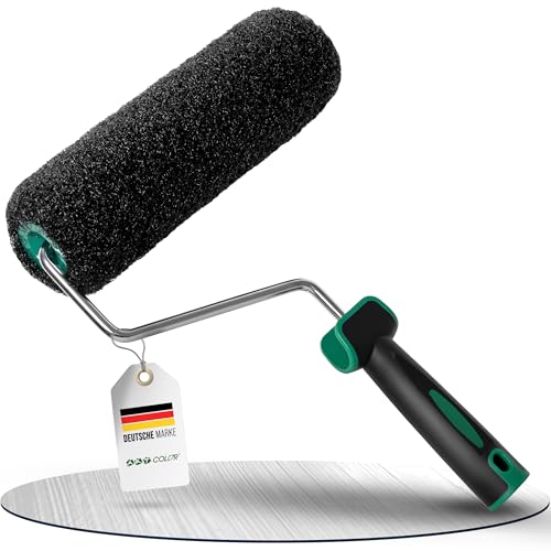 Art-Color Spachtelwalze - Premium Nylon-Rolle für Spachtelmasse mit 2k-Griff und Stielaufnahme - Breite: 230mm (Spachtelrolle 230mm)