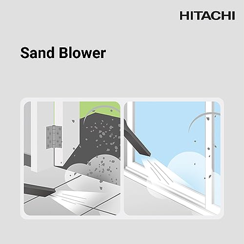 HITACHI Drum Vacuum Cleaner 2200 Watts, 21L Tank Dust Capacity, Aero Power Brush to Clean Efficiently, Metal Pipe, Dusting Brush & Crevice Nozzle, Washable Filter, Best for Home & Office, CV965NBLGCM