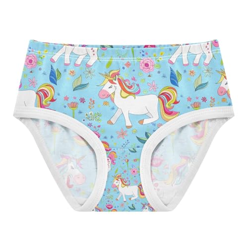 Unicorns Colorful Toddler Girls's Underwear 2T 202c1845