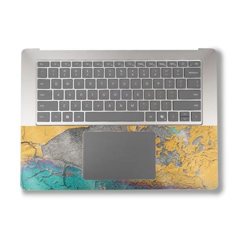 Image of Glossy Glitter Laptop Skin Compatible with Alienware M18 R2 (2024) - Chipped Spill - Premium 3M Vinyl Protective Wrap Decal Cover - Easy to Apply | Crafted in The USA by MightySkins