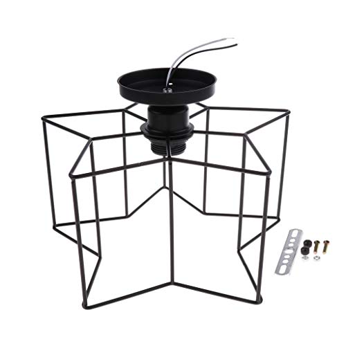 Plafonnier noir E27 étoile pour créer une ambiance chaleureuse et poétique