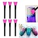 Colovis 6 PCS Silicone Epoxy Brushes for Making Epoxy Glitter Tumblers, Epoxy Application Sticks, Reusable DIY Painting Brush Set for Mix & Spreading Epoxy Resin Acrylic to Tumbler Cup, Mug