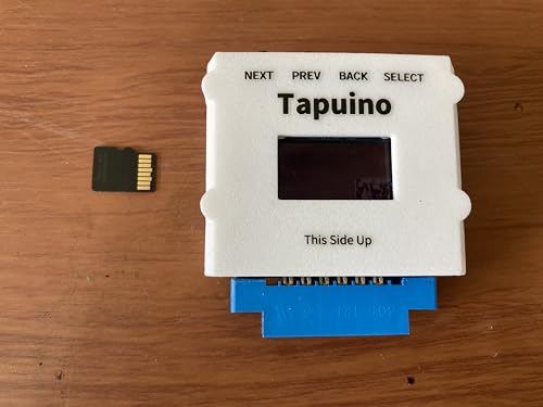 Image of Tapuino Datasette Emulator for C64 Commodore TAP Files Powered by Cassette Port