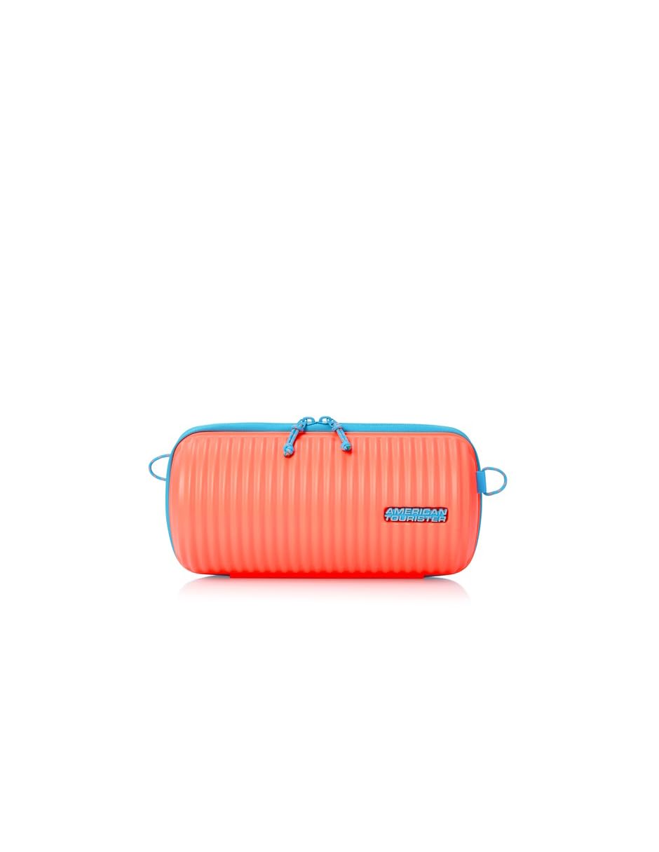 american tourister Rollio Polypropylene TSA Lock Cross Body Bag (Coral, FRSZ)-picture-44