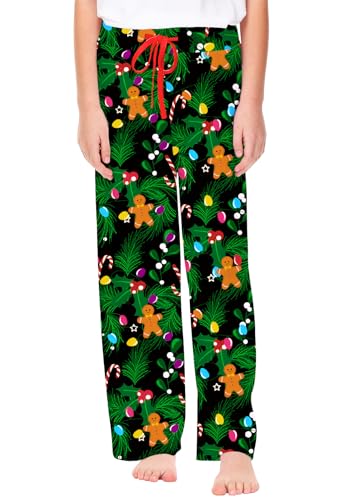 Image of Remimi Girl Boy Plaid Pants Drawstring Summer Casual Loose Bottoms 5-14 Years