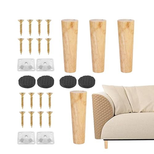 El mejor review de Patas de madera torneada los más recomendados. 35 Patas de Muebles de Madera Maciza,Patas de sofá para Patas de Muebles,Juego de 4 Patas de Madera de Repuesto para sofá | Patas Redondas de Madera para sofá, Patas torneadas para...