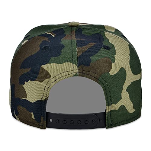 Image of Lids Blank Dime Adjustable Snapback Hat