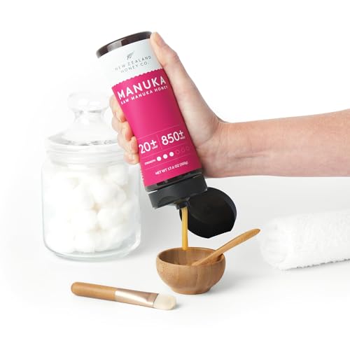 New Zealand Honey Co. Pure Manuka Honey UMF 20+ Squeezy | 500g | 17.6oz | Squeezable UMF Manuka Honey