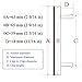 4pcs 2.56“(65mm)/2.32
