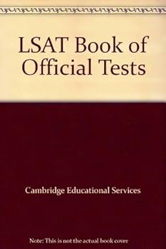 Paperback LSAT Book of Official Tests Book