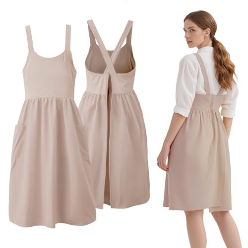 La Mejor Lista de Hornos de jardín los 5 más buscados. 47 Delantales de mujer con tirantes cruzados Babero Color Liso Delantal cocina algodón Delantales Hornear vintage con 2 bolsillos Elantales Cocina para Chef Jardinería Floristería...