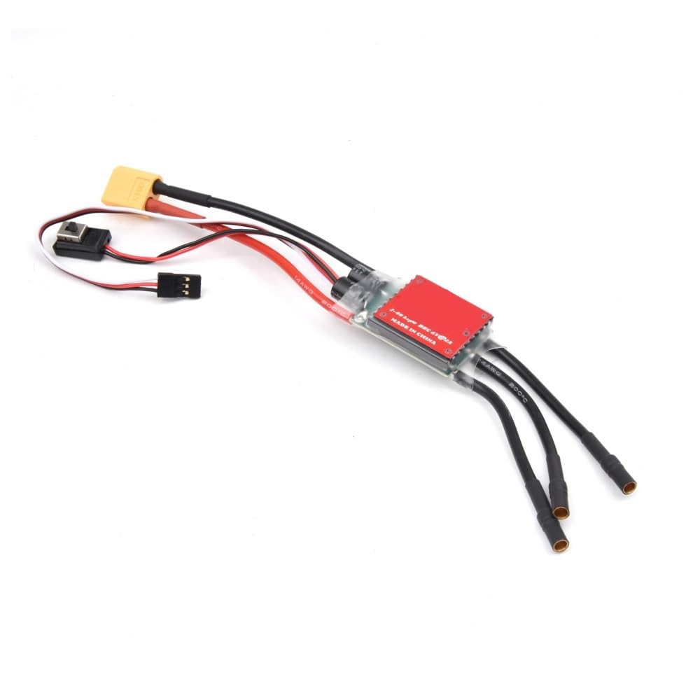 ESC 80A AM32 32 Bits Démarrage Sinusoïdal DSHOT pour Drone RC