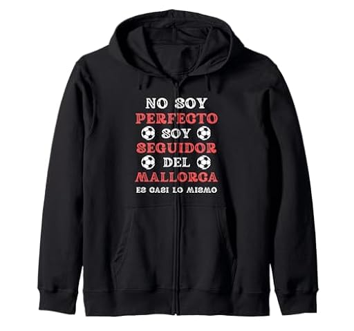 Mallorca Futbol Hombre Divertido Idea De Regalo Seguidor Sudadera con Capucha | Ya disponible en tu tienda friki favorita! En mundofriki.es!
