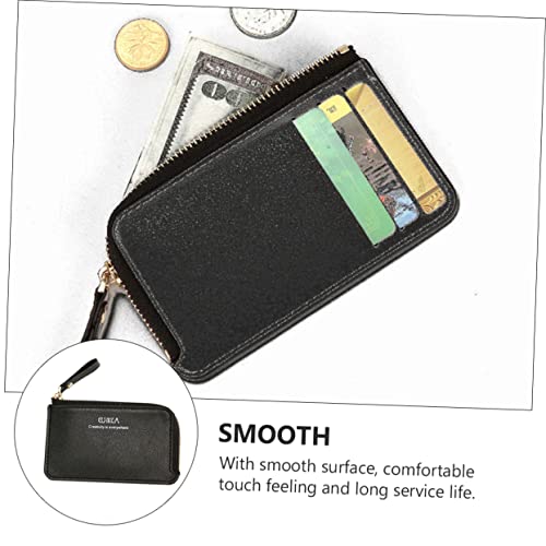 Men's Leather Purse Thin Wallet Credit Card Slot Coin Purse Fashion Wallet for Men Portable Business Organizer4