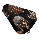 Facile à installer : notre coussin de siège de vélo ethnique africain est conçu pour le confort et dispose d'une boucle à ressort et d'une fermeture à corde. L'installation est simple : il suffit de mettre la housse de selle de vélo ethnique africaine en gel de l'avant vers l'arrière. Les housses de siège de vélo ethniques africaines offrent une protection complète pour vos selles de vélo bien-aimées