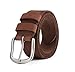Produktbild BELTER Ledergürtel Herren Gürtel Herren Echter Leder Herrengürtel aus Leder Männer Gürtel Jeans-Gürtel 38MM Breit (140cm, Braun)