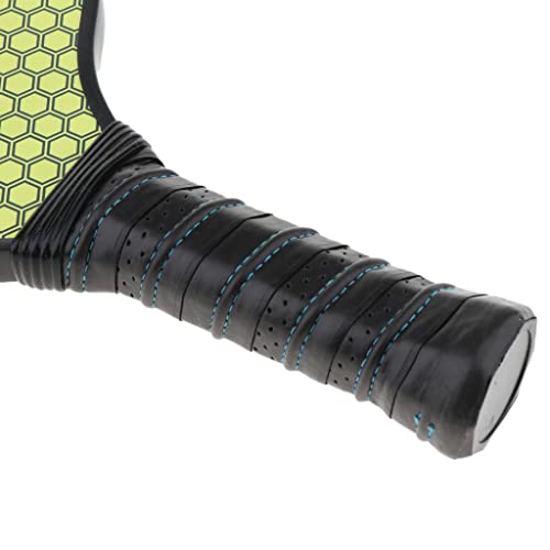 shamjina Raquete Paddle Peak em Fibra de Carbono, Gráfico Hexagonal Amarelo