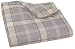 AmazonBasics Yarn-Dyed Lightweight Flannel Duvet Cover - Full/Queen, Grey Plaid
