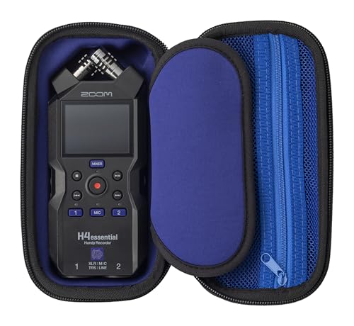 ZOOM APH-4e Zubehörpaket – Komplettset für Zoom H4essential Handy Recorder – Windschutz, Transporttasche, Netzteil, USB-C – Ideal für Field Recording – EU-Version – Schwarz