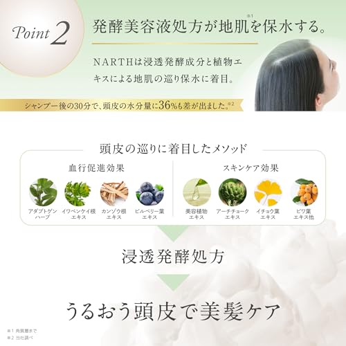 NARTH モイスト&シャイン ヘアミルク 75mL マンダリン&ペアーの香り の商品画像 7