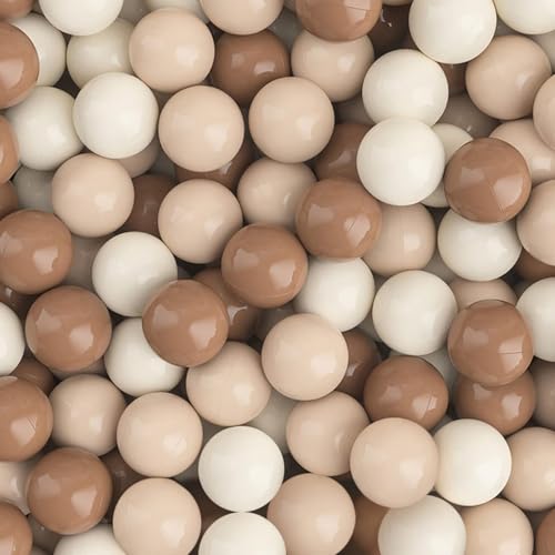 Image of Dekeyoo Ball Pit Balls for Kids & Dogs Cats Pack of 100 200 500- BPA Free, Crush Proof Plastic Balls for Ball Pit, Tent, Playhouse, Children's Toy Balls for Party, Macaron Ocean Balls 2.15 Inch
