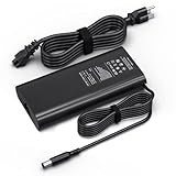 90W Laptop Charger for Dell Latitude E6410 E6420 E6430 E6440 E6540 7490 7390 7480 5490 5580 5480 3190 E5470 E6520 E7440 E7450 with Size 7.4x5.0mm Power Supply Cord Plug