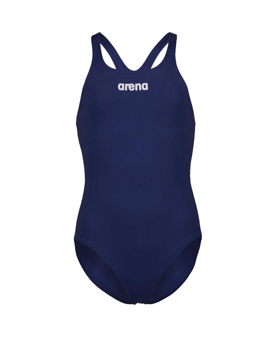 ARENA Solid Swim Pro Team Girls' One-piece Swimsuit, Quick-Drying, Sports Swimsuit in MaxLife ECO-Fabric with Chlorine Resistance and UPF 50+ UV Protection