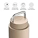 Fellow 32 oz Carter Carry Water Bottle - All-Day Hydration, Leak-Proof Lid, Vacuum Insulated Stainless Steel Tumbler,Keeps Heat for 12 Hours/Stays Cold for 24 Hours Dishwasher Safe - Sand Dune