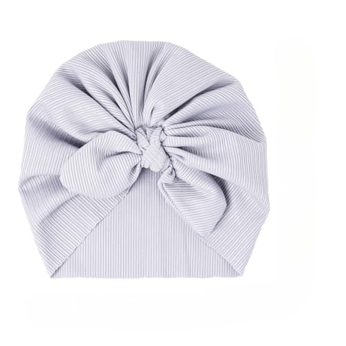 Image of THE LITTLE LOOKERS Turban Cap | Turban Knot Bow Cap | Turban Cap for New Born Kids | Cap for Baby Girl |Cap for Baby Boy | Baby Flower Turban Cap
