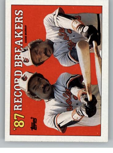 1988 Topps #4B Eddie Murray Orioles Baseball Card Raw EX+
